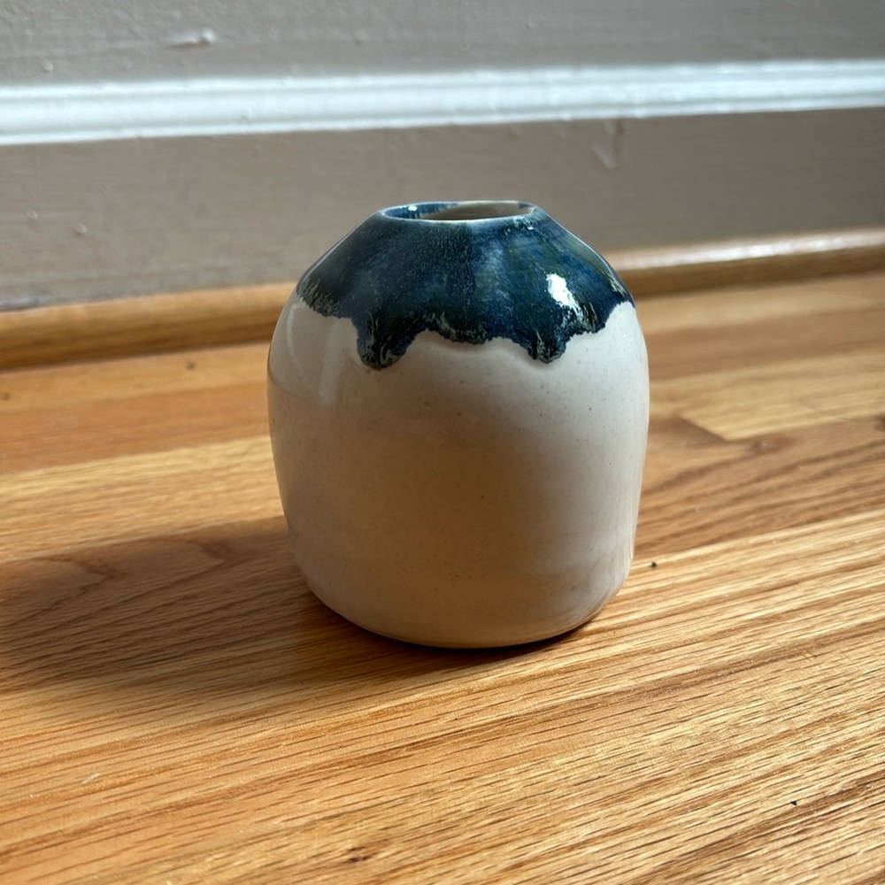 Handmade ceramic bud vases